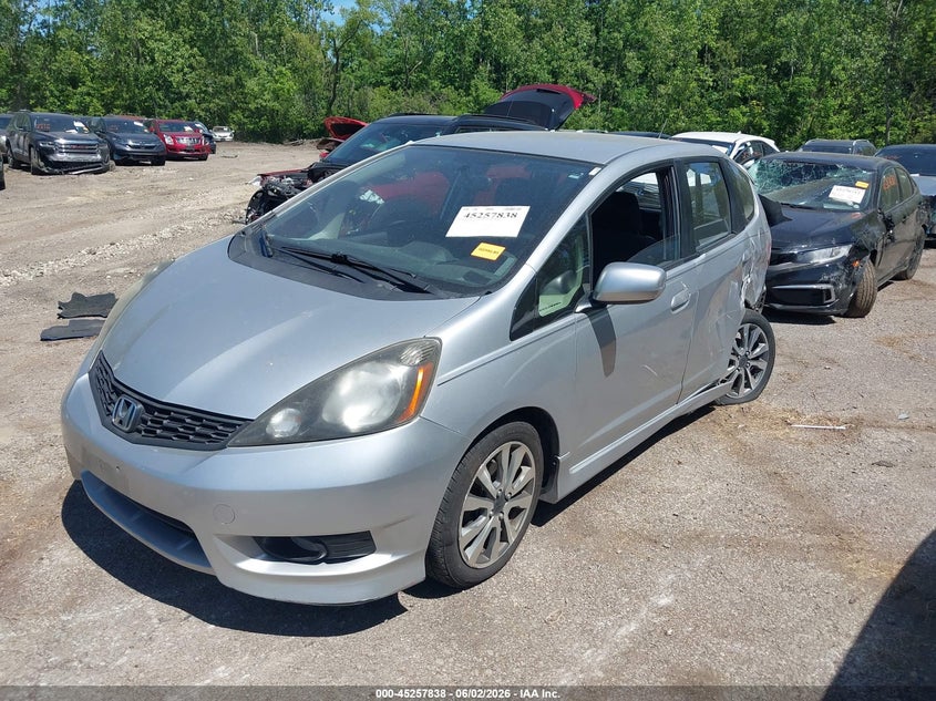 2013 Honda Fit VIN JHMGE8H5XDC029815 IAAI salvage auction — REAR END, Salvage Title, sold $700 on 2026-07-07 (photo 2)
