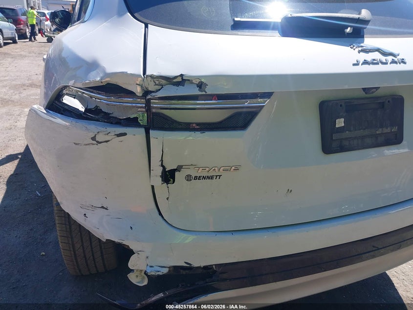 2021 Jaguar F-pace VIN SADCJ2EX3MA668259 IAAI salvage auction — LEFT SIDE, Salvage - 75% Or Less (Maryland), sold $25 on 2026-07-21 (photo 6)