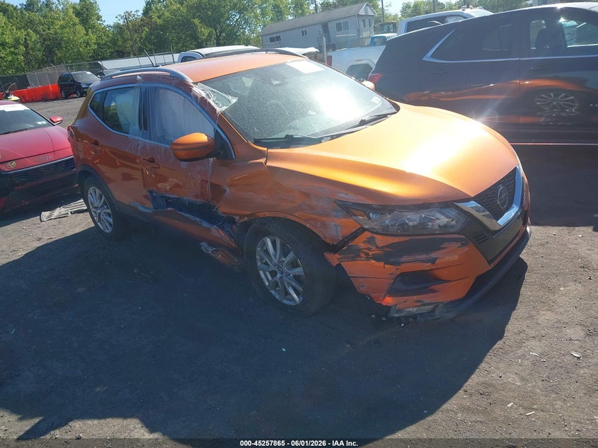 2021 Nissan Rogue VIN JN1BJ1BW8MW420981 IAAI salvage auction — FRONT END, Salvage Title, sold $2,650 on 2026-07-14 (photo 1)