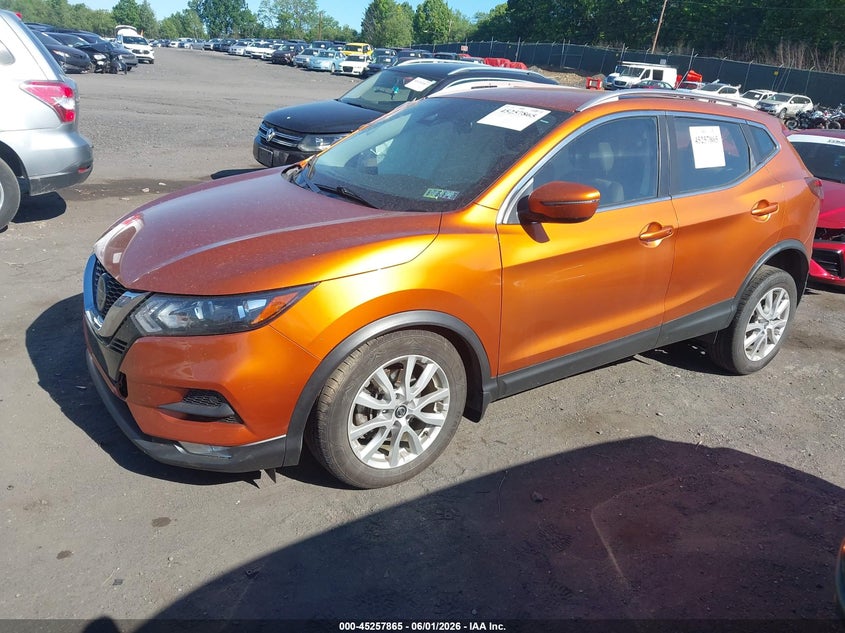 2021 Nissan Rogue VIN JN1BJ1BW8MW420981 IAAI salvage auction — FRONT END, Salvage Title, sold $2,650 on 2026-07-14 (photo 2)
