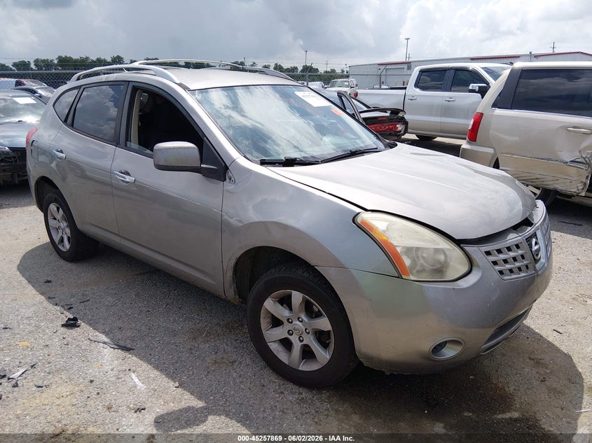 2010 Nissan Rogue VIN JN8AS5MT4AW507163 IAAI salvage auction — LEFT SIDE, Salvage (Louisiana), sold $225 on 2026-07-28 (photo 1)