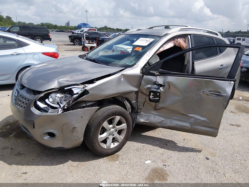 2010 Nissan Rogue VIN JN8AS5MT4AW507163 IAAI salvage auction — LEFT SIDE, Salvage (Louisiana), sold $225 on 2026-07-28 (photo 2)