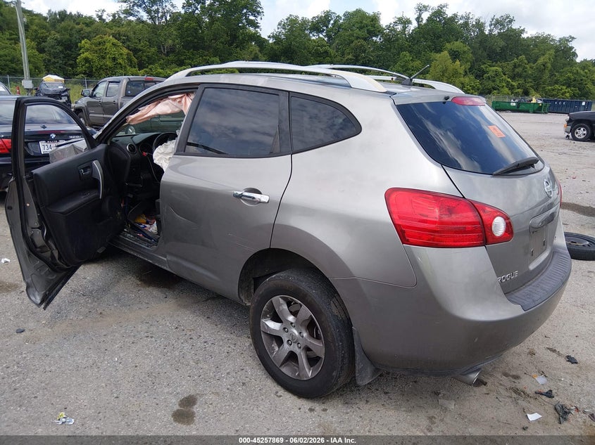 2010 Nissan Rogue VIN JN8AS5MT4AW507163 IAAI salvage auction — LEFT SIDE, Salvage (Louisiana), sold $225 on 2026-07-28 (photo 3)