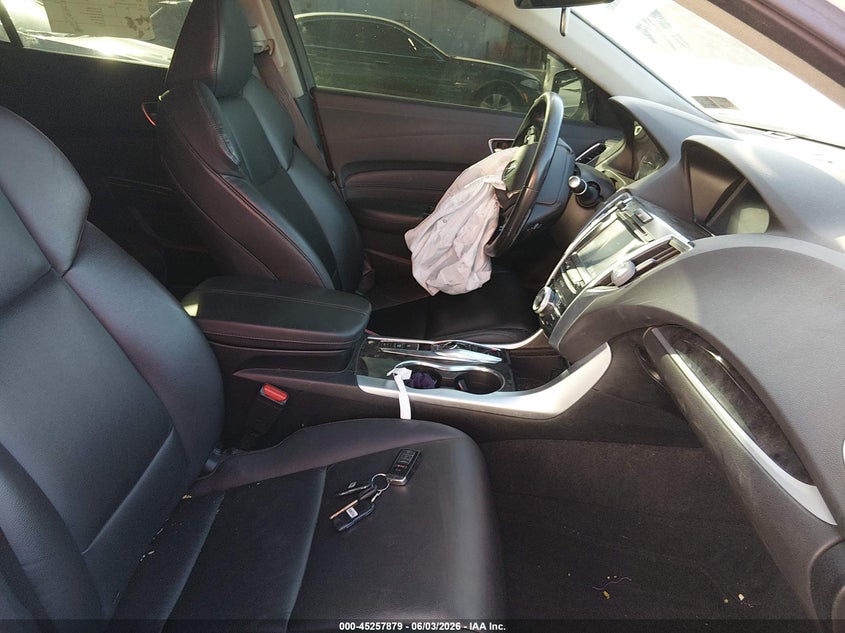 2019 Acura Tlx VIN 19UUB3F35KA007281 IAAI salvage auction — LEFT FRONT, Salvage Title, sold $3,150 on 2026-07-09 (photo 5)