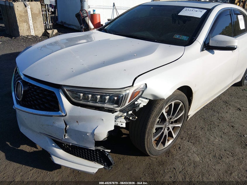 2019 Acura Tlx VIN 19UUB3F35KA007281 IAAI salvage auction — LEFT FRONT, Salvage Title, sold $3,150 on 2026-07-09 (photo 6)
