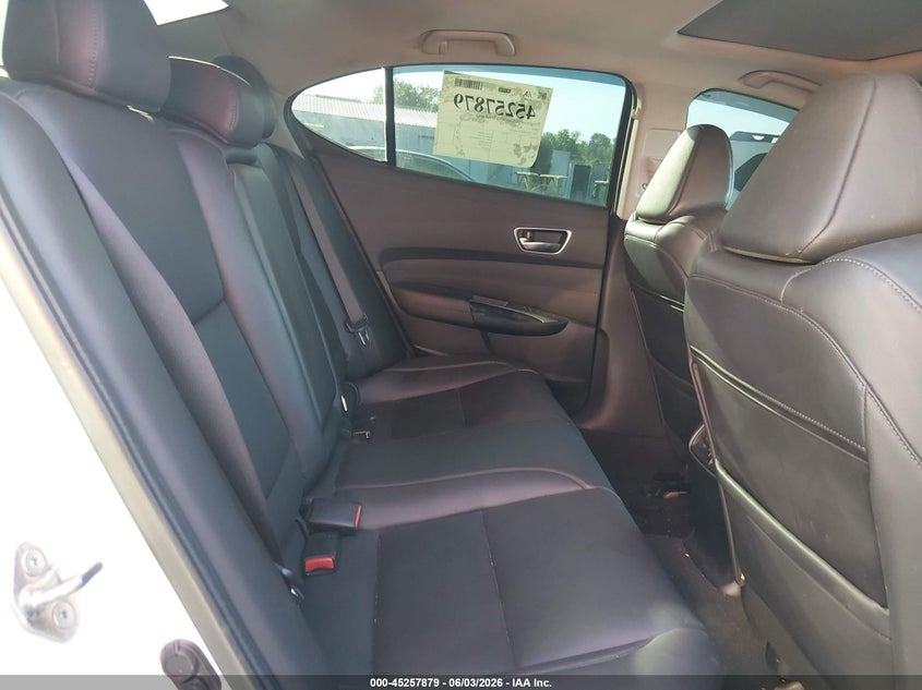 2019 Acura Tlx VIN 19UUB3F35KA007281 IAAI salvage auction — LEFT FRONT, Salvage Title, sold $3,150 on 2026-07-09 (photo 8)