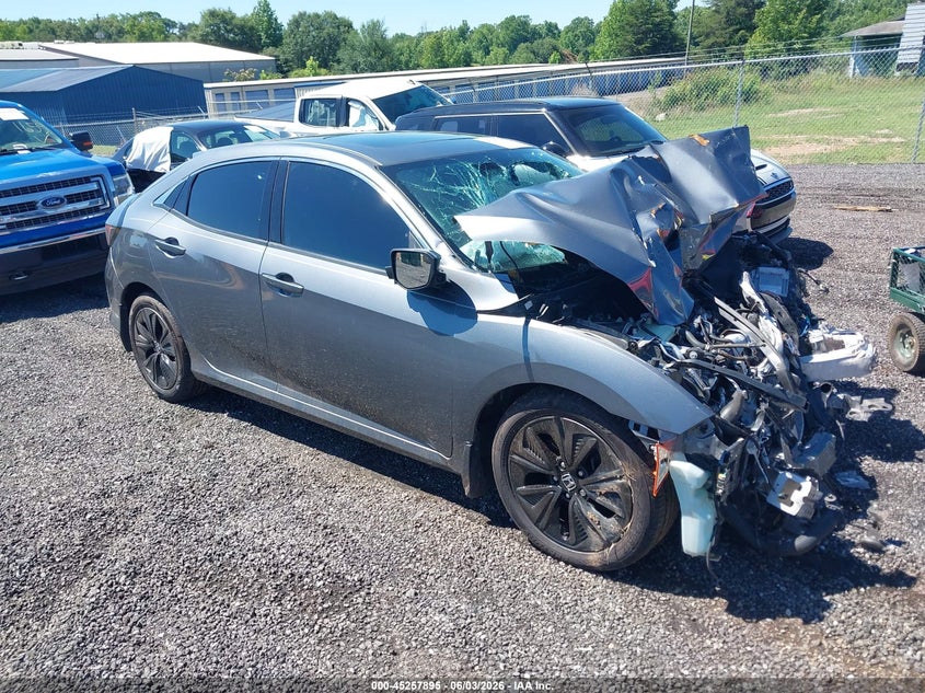 2018 Honda Civic VIN SHHFK7H56JU226395 IAAI salvage auction — FRONT END, Salvage (South Carolina), sold $25 on 2026-07-28 (photo 1)