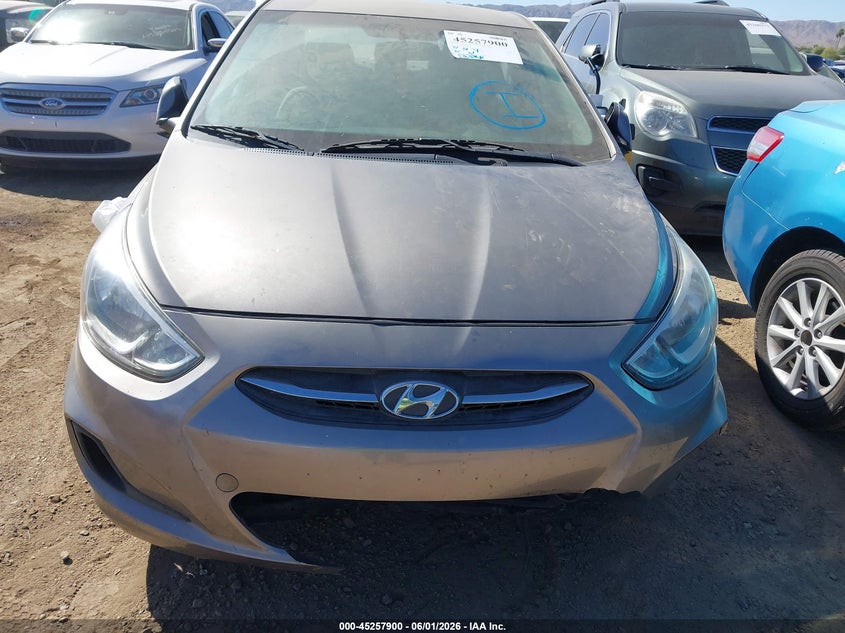 2017 Hyundai Accent VIN KMHCT4AE5HU373718 IAAI salvage auction — NORMAL WEAR, Clear-Dealer Only (Arizona), sold $425 on 2026-07-07 (photo 6)