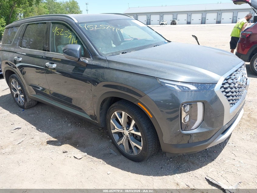 2020 Hyundai Palisade VIN KM8R4DHE7LU134399 IAAI salvage auction — FRONT END, Salvage Title, sold $7,350 on 2026-07-08 (photo 1)