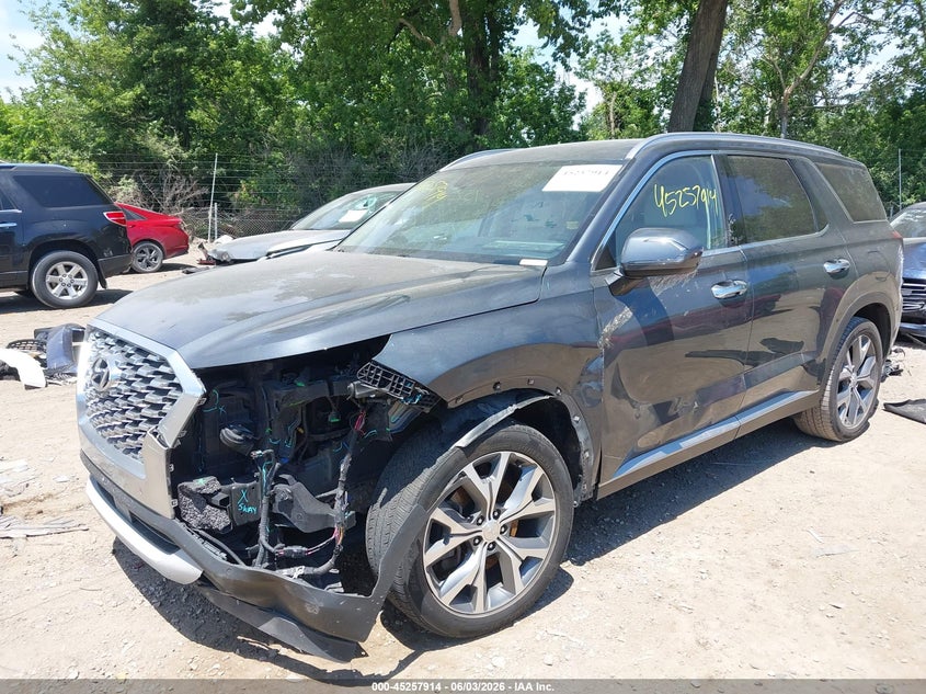 2020 Hyundai Palisade VIN KM8R4DHE7LU134399 IAAI salvage auction — FRONT END, Salvage Title, sold $7,350 on 2026-07-08 (photo 2)