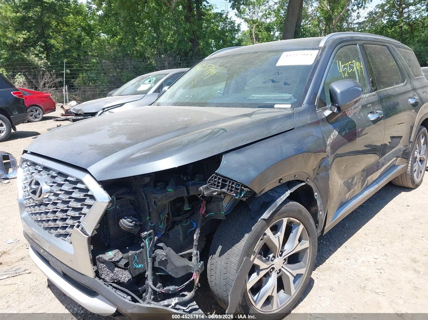 2020 Hyundai Palisade VIN KM8R4DHE7LU134399 IAAI salvage auction — FRONT END, Salvage Title, sold $7,350 on 2026-07-08 (photo 6)