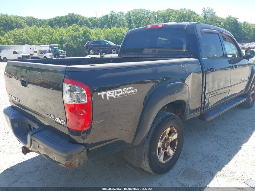 2006 Toyota Tundra VIN 5TBDT48126S546813 IAAI salvage auction — RIGHT SIDE, Salvage (Massachusetts), sold $875 on 2026-07-28 (photo 4)