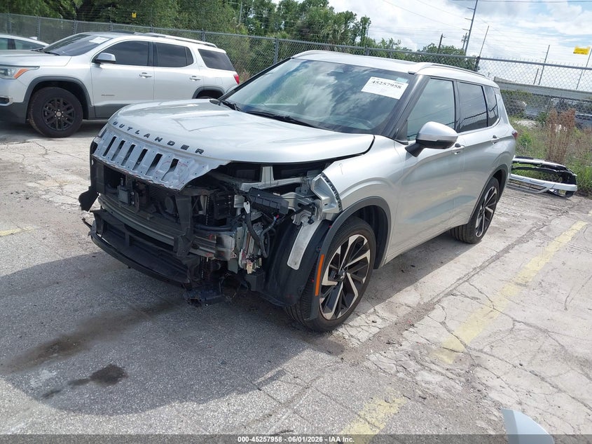 2022 Mitsubishi Outlander VIN JA4J3VA86NZ071343 IAAI salvage auction — FRONT END, Salvage Title, sold $6,900 on 2026-07-08 (photo 2)