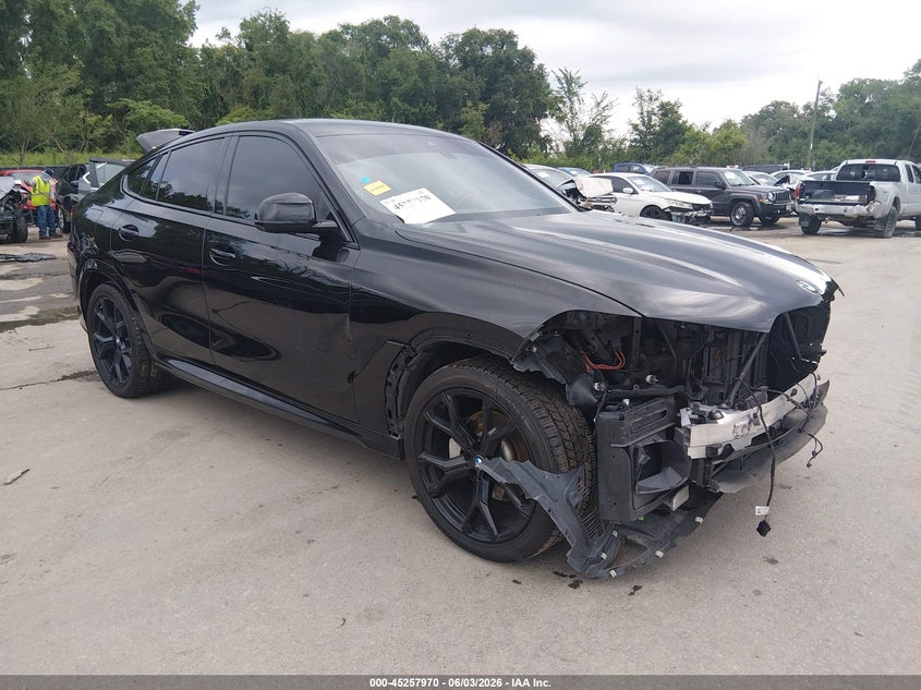 2020 BMW X6 VIN 5UXCY6C08L9D00858 — IAAI salvage auction photo