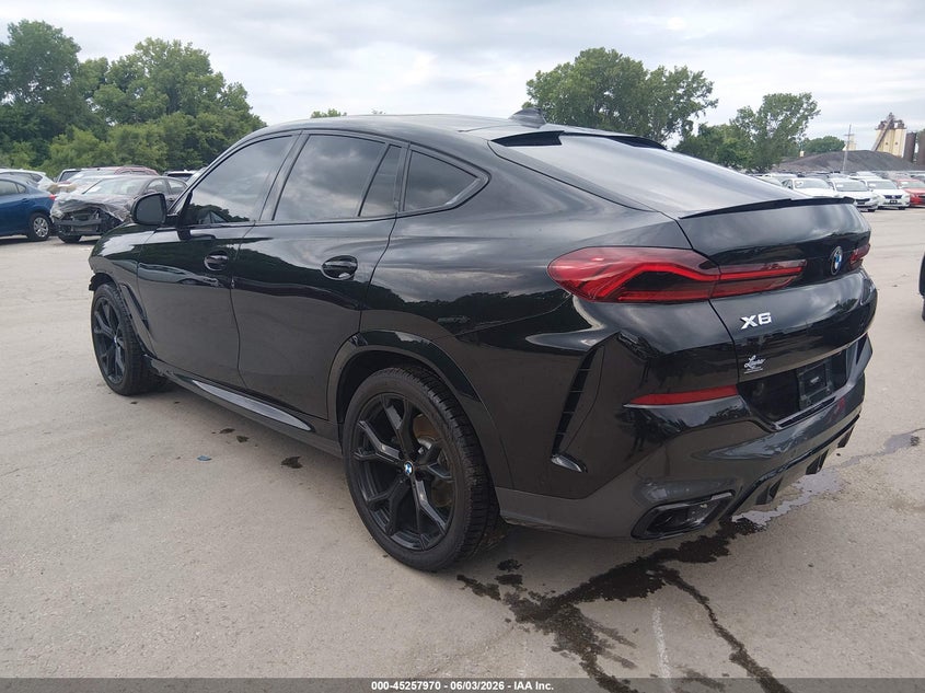 2020 BMW X6 VIN 5UXCY6C08L9D00858 IAAI salvage auction — FRONT END, Salvage (Missouri), sold $28,250 on 2026-07-22 (photo 3)