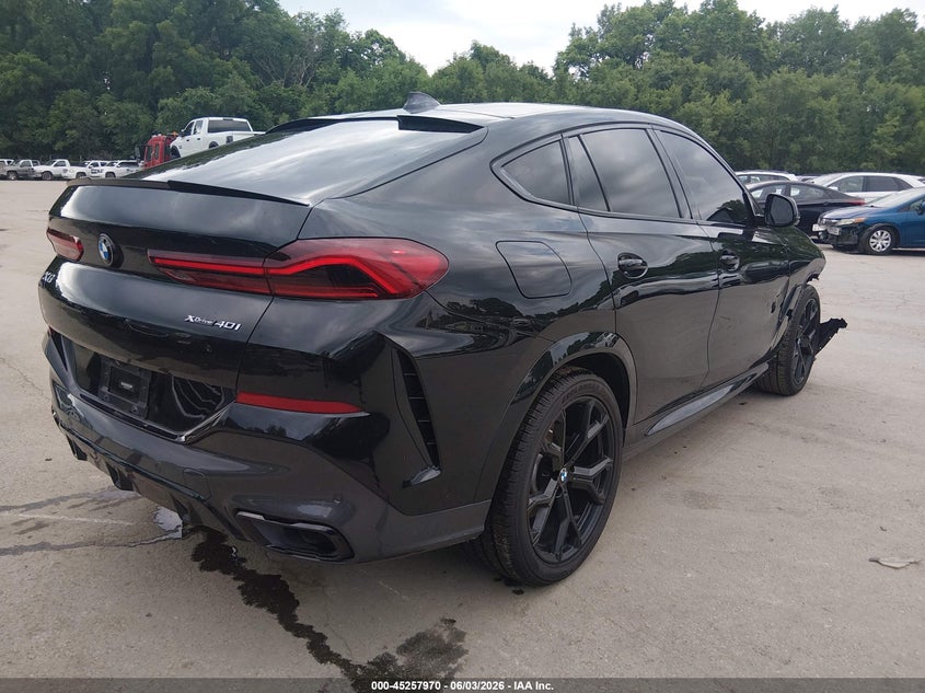 2020 BMW X6 VIN 5UXCY6C08L9D00858 IAAI salvage auction — FRONT END, Salvage (Missouri), sold $28,250 on 2026-07-22 (photo 4)
