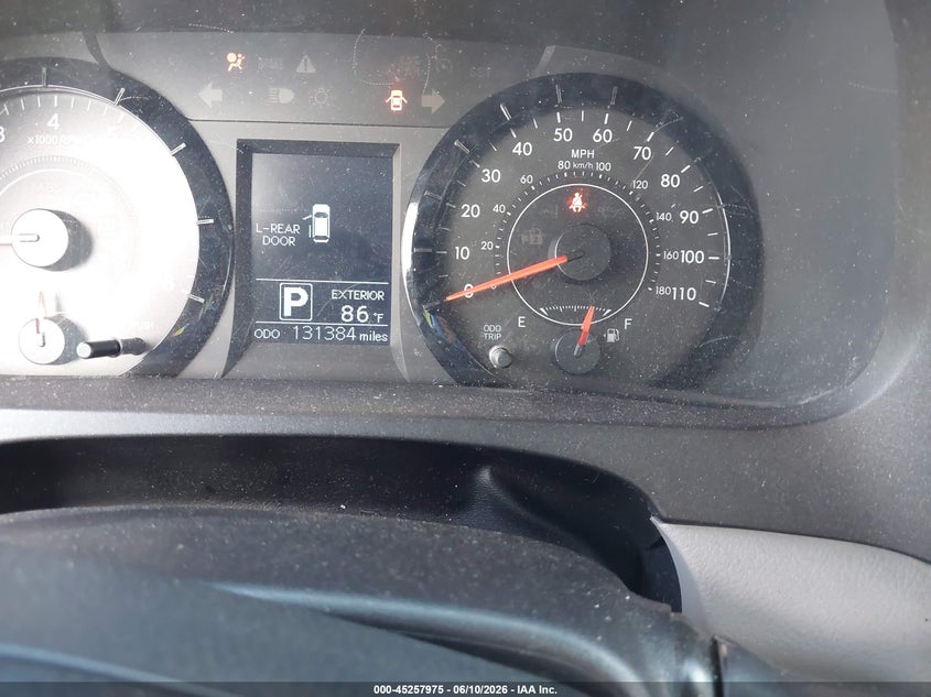 2017 Toyota Sienna VIN 5TDZZ3DC3HS882552 IAAI salvage auction — FRONT END, Salvage (Texas), sold $2,700 on 2026-07-22 (photo 7)