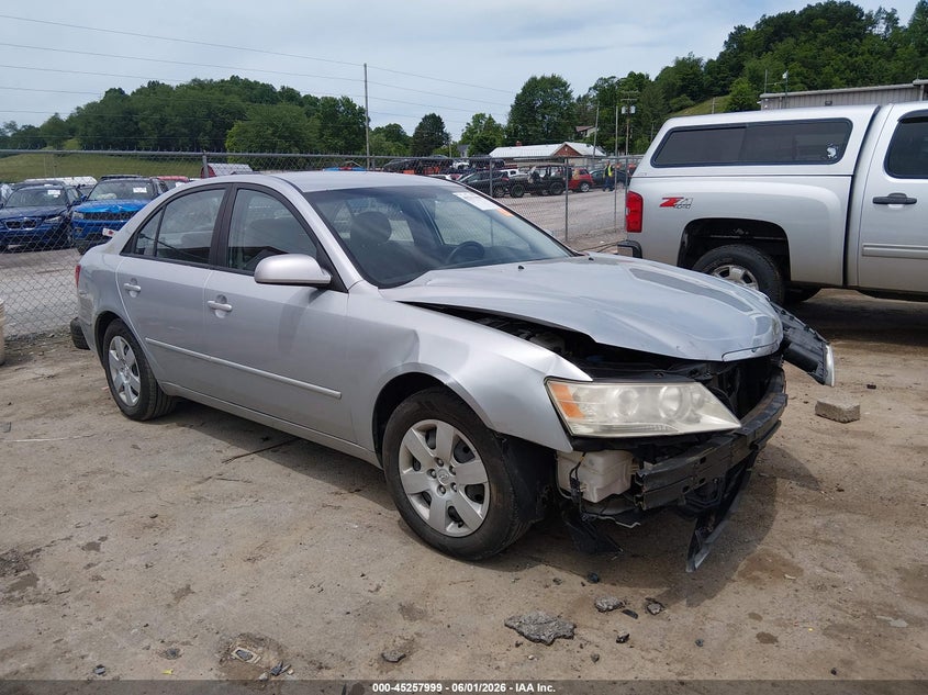 2009 Hyundai Sonata VIN 5NPET46C59H562479 IAAI salvage auction — FRONT END, Salvage (West Virginia), sold $675 on 2026-07-30 (photo 1)
