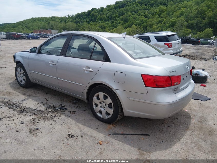 2009 Hyundai Sonata VIN 5NPET46C59H562479 IAAI salvage auction — FRONT END, Salvage (West Virginia), sold $675 on 2026-07-30 (photo 3)