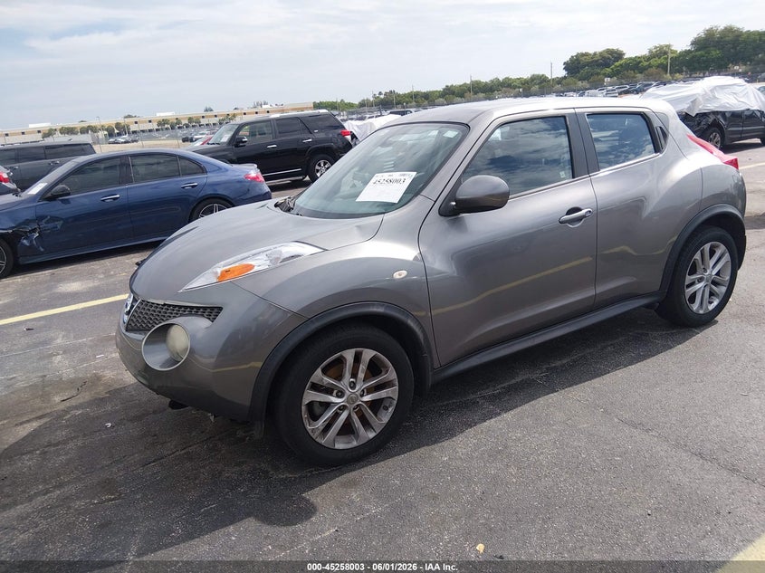 2013 Nissan Juke VIN JN8AF5MV6DT231113 IAAI salvage auction — SIDE, Salvage Title, sold $850 on 2026-07-23 (photo 2)