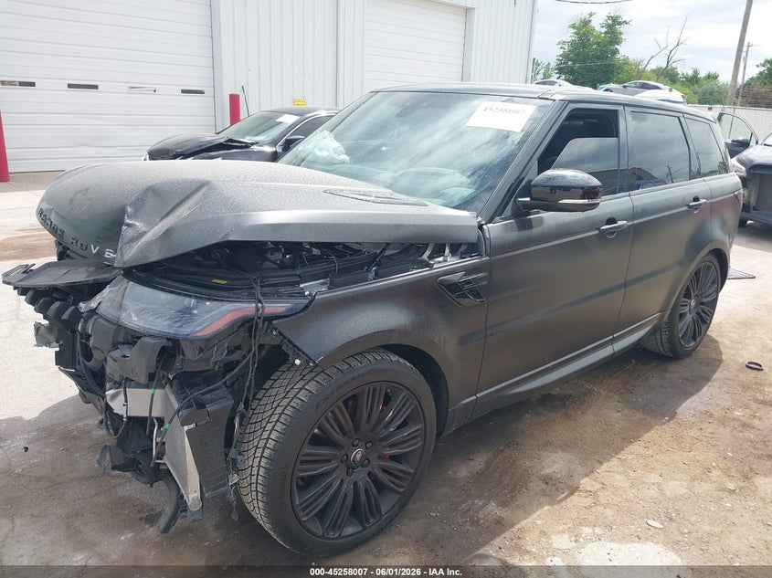 2020 Land rover Range rover sport VIN SALWR2SE0LA710866 IAAI salvage auction — FRONT END, Salvage Title, sold $9,800 on 2026-07-21 (photo 2)