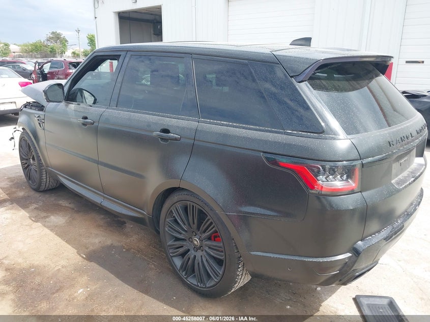 2020 Land rover Range rover sport VIN SALWR2SE0LA710866 IAAI salvage auction — FRONT END, Salvage Title, sold $9,800 on 2026-07-21 (photo 3)