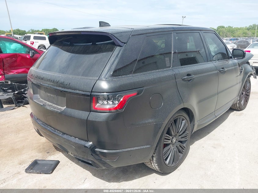 2020 Land rover Range rover sport VIN SALWR2SE0LA710866 IAAI salvage auction — FRONT END, Salvage Title, sold $9,800 on 2026-07-21 (photo 4)