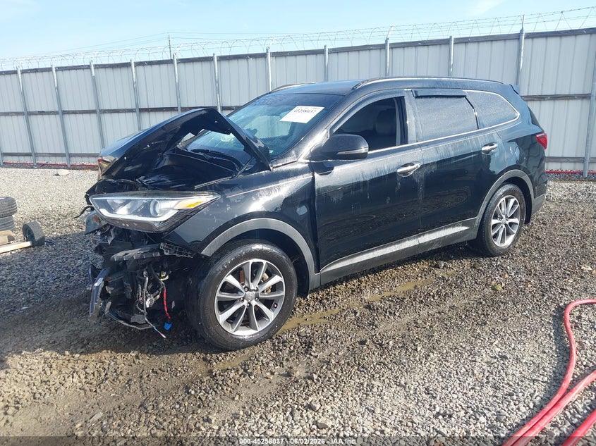 2018 Hyundai Santa fe VIN KM8SN4HF9JU267475 IAAI salvage auction — FRONT END, Salvage Title, sold $1,100 on 2026-07-27 (photo 2)