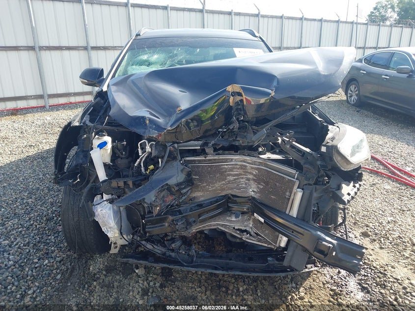 2018 Hyundai Santa fe VIN KM8SN4HF9JU267475 IAAI salvage auction — FRONT END, Salvage Title, sold $1,100 on 2026-07-27 (photo 6)