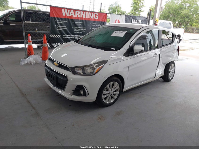 2017 Chevrolet Spark VIN KL8CD6SA6HC800976 IAAI salvage auction — LEFT SIDE, Rebuildable (Florida), sold $900 on 2026-07-29 (photo 2)