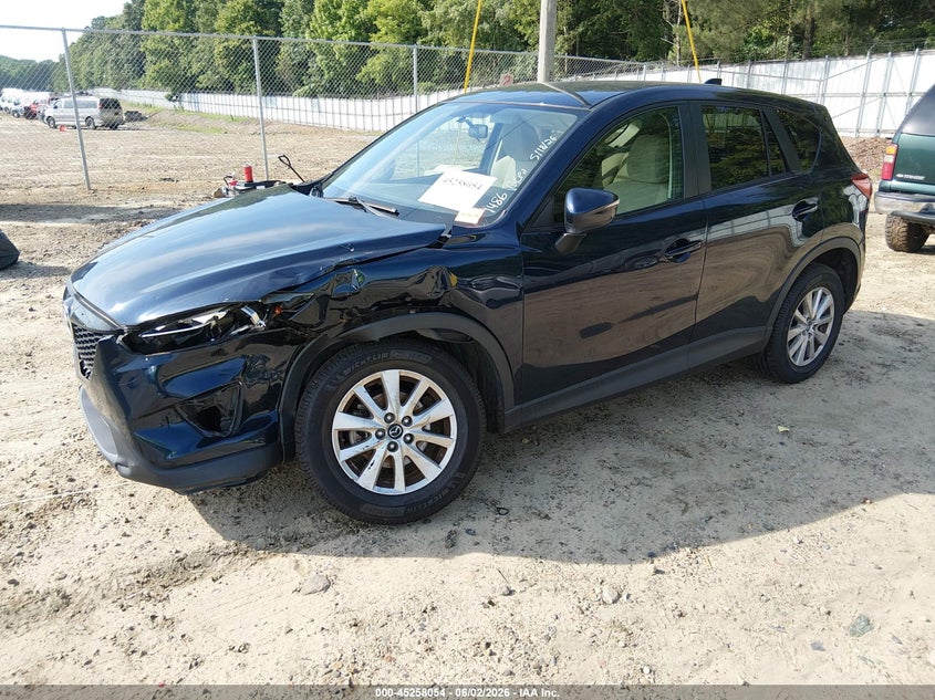 2015 Mazda Cx-5 VIN JM3KE2CY9F0511486 IAAI salvage auction — FRONT END, Salvage (Georgia), sold $2,400 on 2026-07-22 (photo 2)