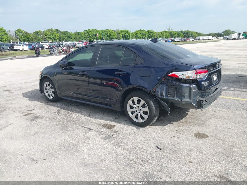 2023 Toyota Corolla VIN 5YFB4MDE8PP065639 IAAI salvage auction — REAR END, Salvage Title, sold $4,850 on 2026-07-09 (photo 3)
