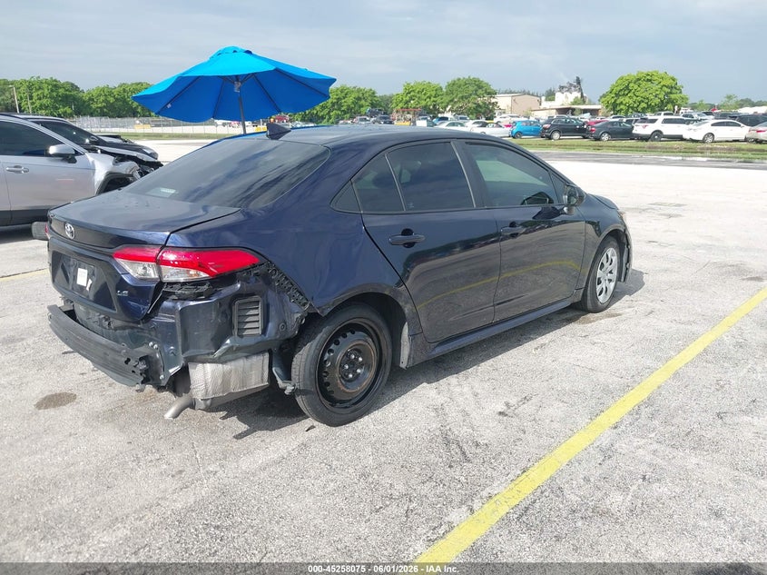 2023 Toyota Corolla VIN 5YFB4MDE8PP065639 IAAI salvage auction — REAR END, Salvage Title, sold $4,850 on 2026-07-09 (photo 4)
