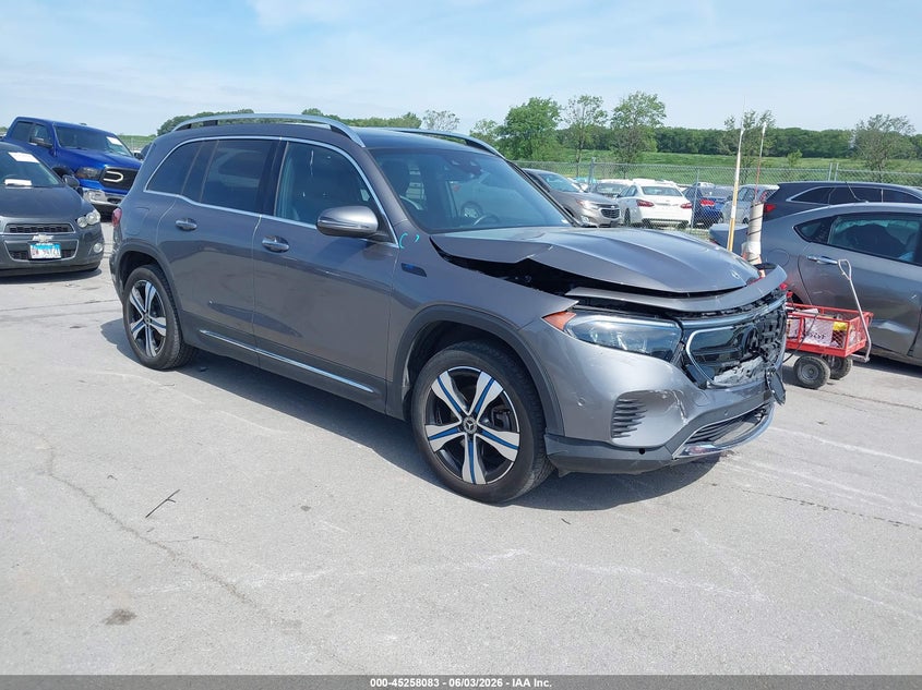 2022 Mercedes-benz Eqb VIN W1N9M1DB5NN007946 — IAAI salvage auction photo