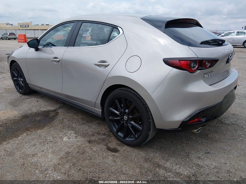 2026 Mazda 3 VIN JM1BPAKL9T1851522 IAAI salvage auction — HAIL, Salvage Title, sold $14,600 on 2026-08-27 (photo 3)