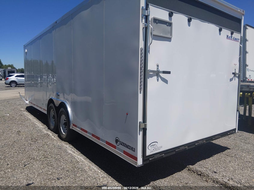 2022 Haul-a-fame 26' enclosed trailer VIN 7P6500L26N1004817 IAAI salvage auction — Unknown, Salvage (Illinois), sold $2,500 on 2026-07-14 (photo 3)