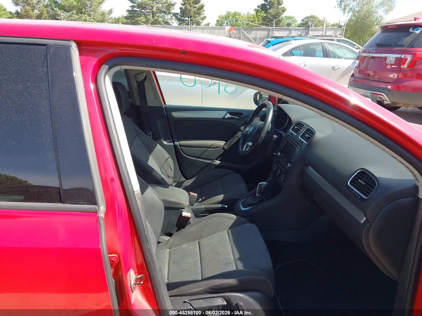 2011 Volkswagen Golf VIN WVWDM7AJ9BW263125 IAAI salvage auction — SIDE, Junk Bill Of Sale Mv2459 (Wisconsin), sold $275 on 2026-07-22 (photo 5)