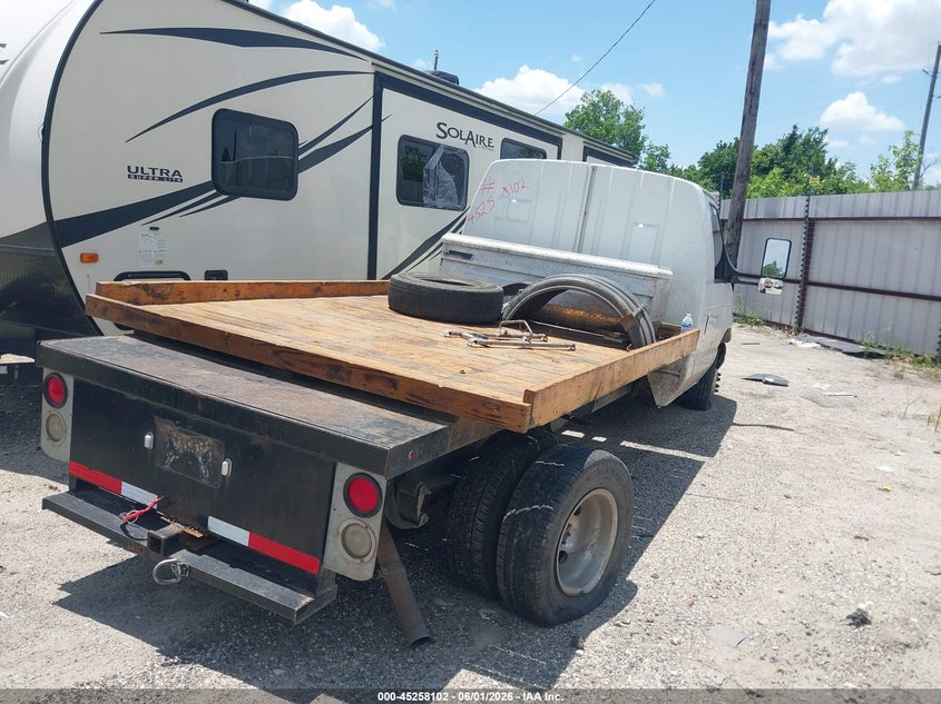 2007 Ford E-450 VIN 1FDXE45S47DB17497 IAAI salvage auction — RIGHT REAR, Original (Texas), sold $250 on 2026-07-20 (photo 4)