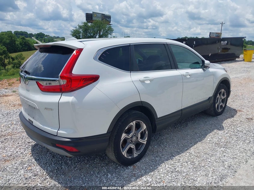 2019 Honda Cr-v VIN 7FARW2H83KE009523 IAAI salvage auction — HAIL, Salvage Title, sold $11,050 on 2026-07-06 (photo 4)