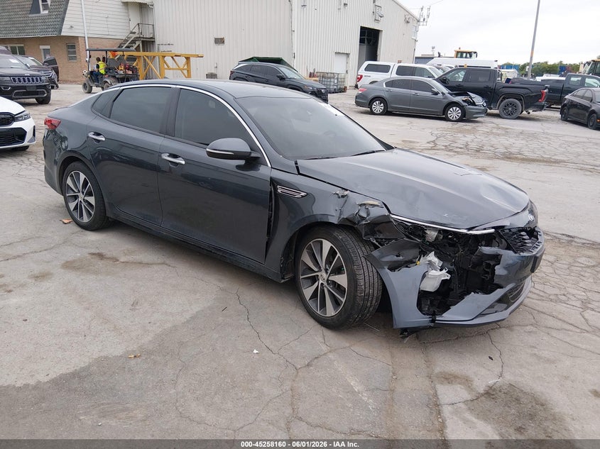2020 Kia Optima VIN 5XXGT4L38LG411944 IAAI salvage auction — FRONT END, Salvage (Illinois), sold $2,200 on 2026-07-14 (photo 1)