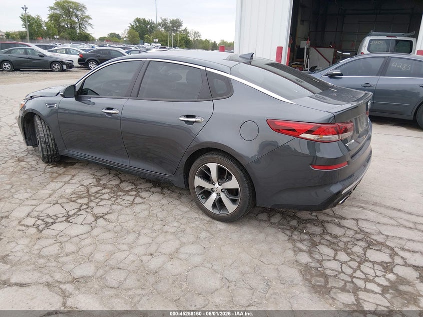 2020 Kia Optima VIN 5XXGT4L38LG411944 IAAI salvage auction — FRONT END, Salvage (Illinois), sold $2,200 on 2026-07-14 (photo 3)