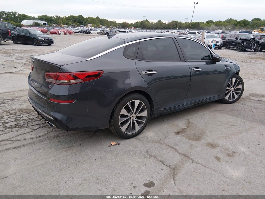 2020 Kia Optima VIN 5XXGT4L38LG411944 IAAI salvage auction — FRONT END, Salvage (Illinois), sold $2,200 on 2026-07-14 (photo 4)
