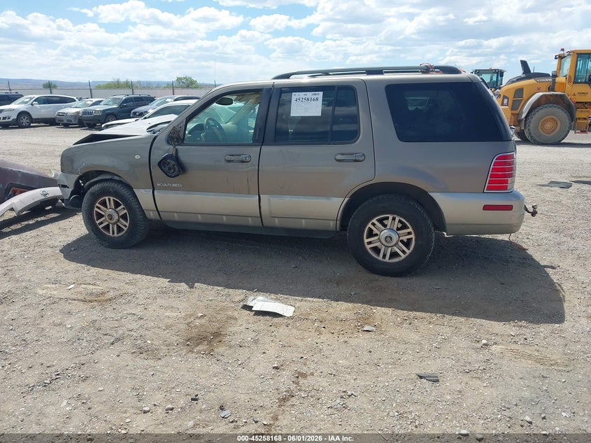 2002 Mercury Mountaineer VIN 4M2ZU86W52UJ20291 IAAI salvage auction — FRONT END, Bill Of Sale (Colorado), sold $50 on 2026-07-29 (photo 4)