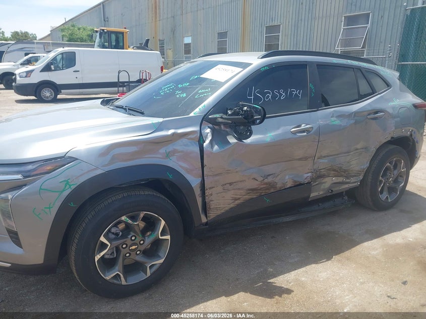 2026 Chevrolet Trax VIN KL77LHEP4TC056274 IAAI salvage auction — LEFT SIDE, Salvage (Indiana), sold $6,750 on 2026-07-28 (photo 6)