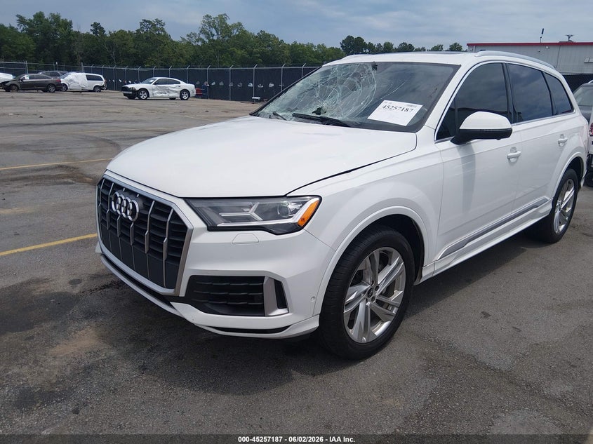 2021 Audi Q7 VIN WA1LXAF71MD019572 IAAI salvage auction — STORM DAMAGE, Salvage (South Carolina), sold $15,300 on 2026-07-08 (photo 2)