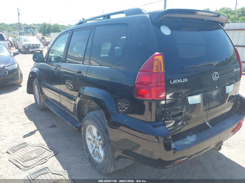 2003 Lexus Gx 470 VIN JTJBT20X230008661 IAAI salvage auction — LEFT FRONT, Salvage (Iowa), sold $1,875 on 2026-07-20 (photo 3)