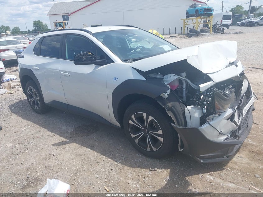 2024 Subaru Solterra VIN JTMABABA7RA088126 IAAI salvage auction — FRONT END, Salvage Title, sold $4,950 on 2026-07-23 (photo 1)