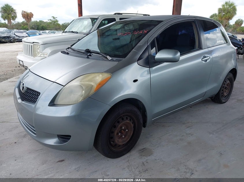 2008 Toyota Yaris VIN JTDJT923X85178021 IAAI salvage auction — NORMAL WEAR, Clear (Florida), sold $550 on 2026-07-21 (photo 2)