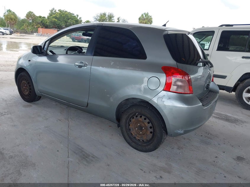 2008 Toyota Yaris VIN JTDJT923X85178021 IAAI salvage auction — NORMAL WEAR, Clear (Florida), sold $550 on 2026-07-21 (photo 3)