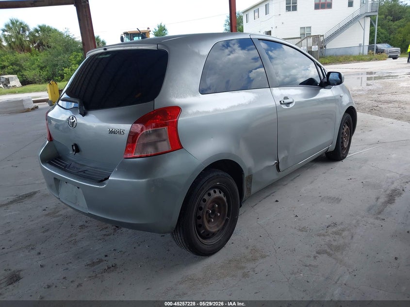 2008 Toyota Yaris VIN JTDJT923X85178021 IAAI salvage auction — NORMAL WEAR, Clear (Florida), sold $550 on 2026-07-21 (photo 4)